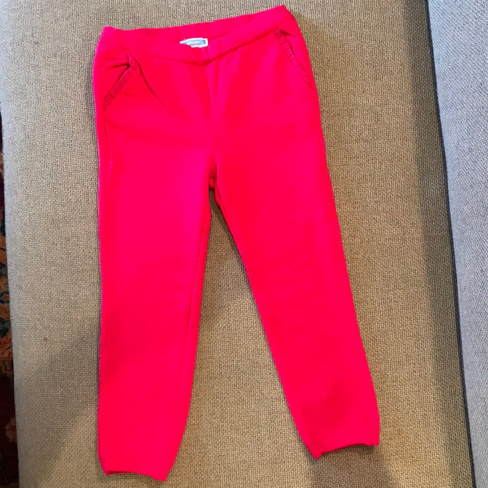 NEW Jacadi Girl Fleece Pants NWOT